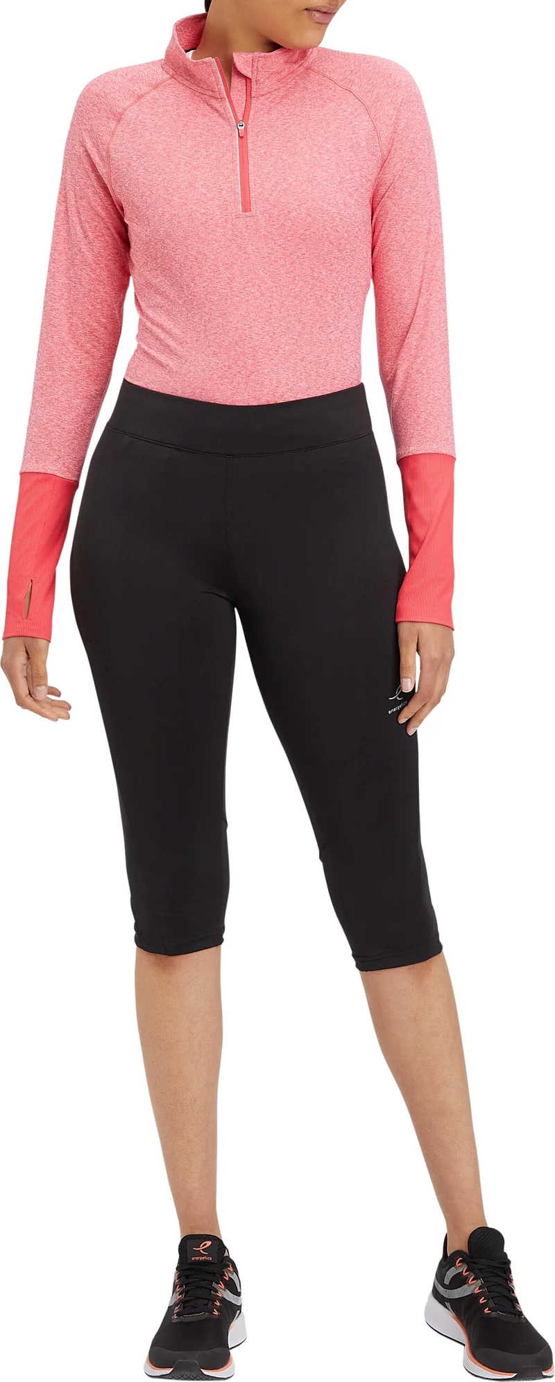 ENERGETICS Damen 3/4 Lauf-Tight Portia mit Mesh