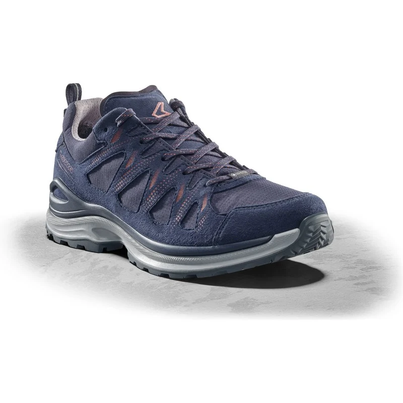 Lowa Innox Evo II GTX WS Damen Wanderschuh navy-rotholz