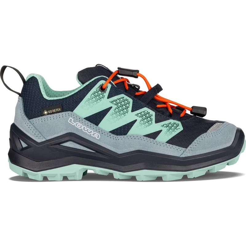 Lowa Maddox Pro GTX LO JR Kinder Wanderschuh navy rauchblau