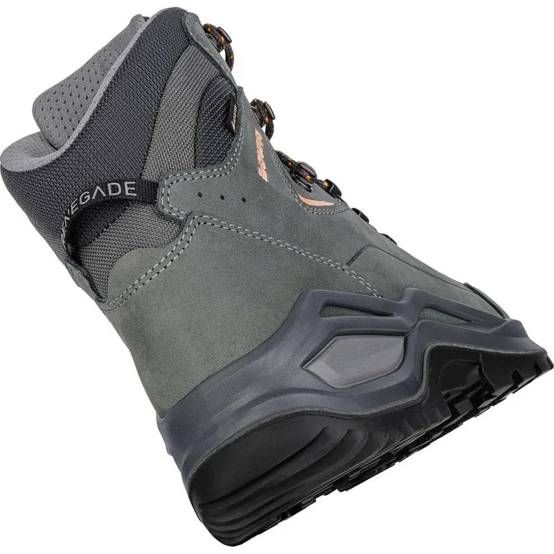 Lowa Renegade Evo GTX Mid WS Damen Wanderschuh graphit aprikose