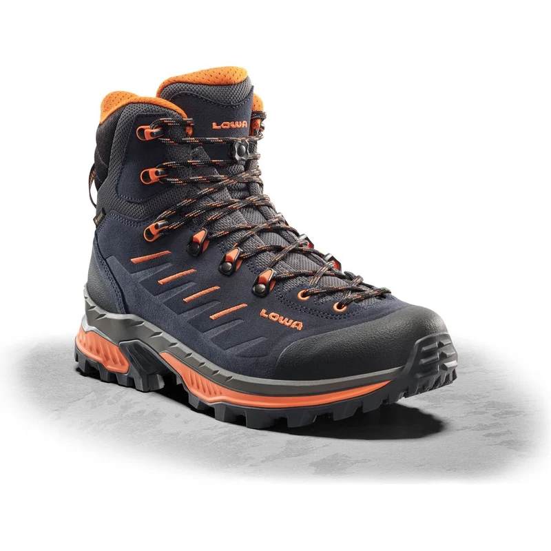 Lowa Randir GTX Mid Herren Wanderschuh navy flame
