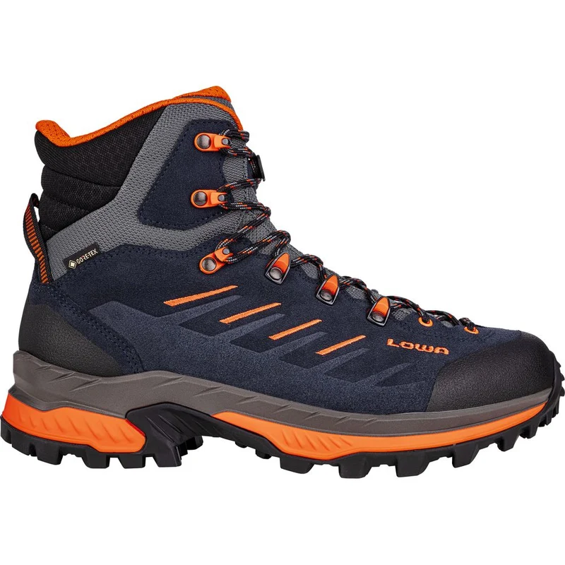 Lowa Randir GTX Mid Herren Wanderschuh navy flame