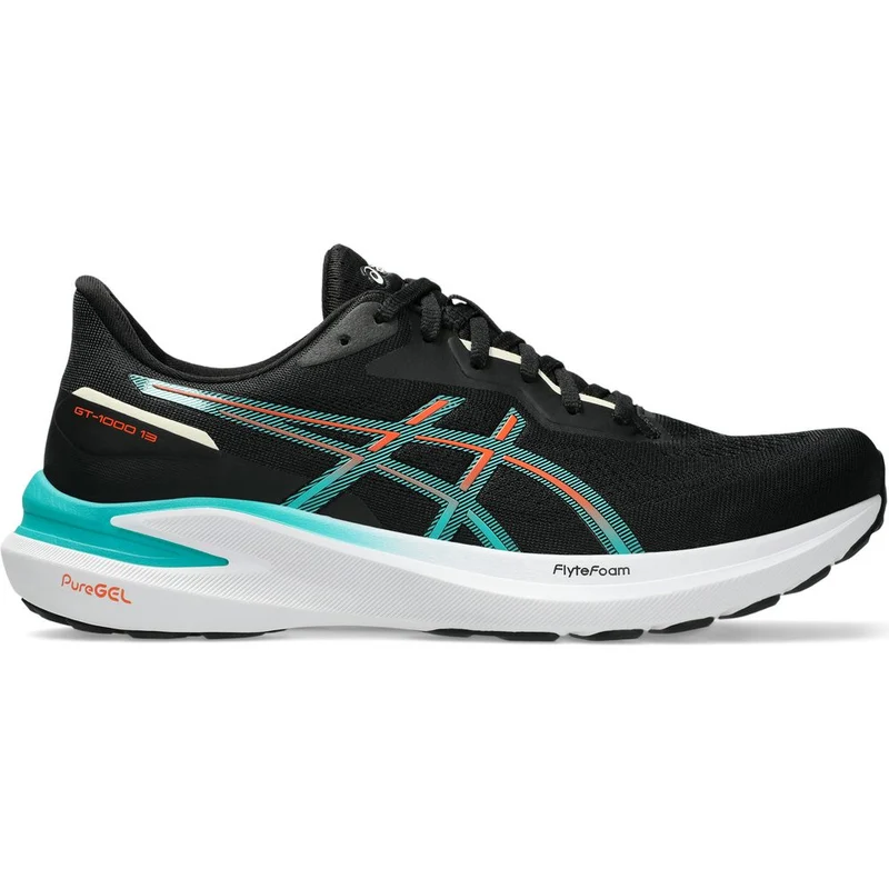 Asics Gt-1000 13 Herren Laufschuh black wave teal