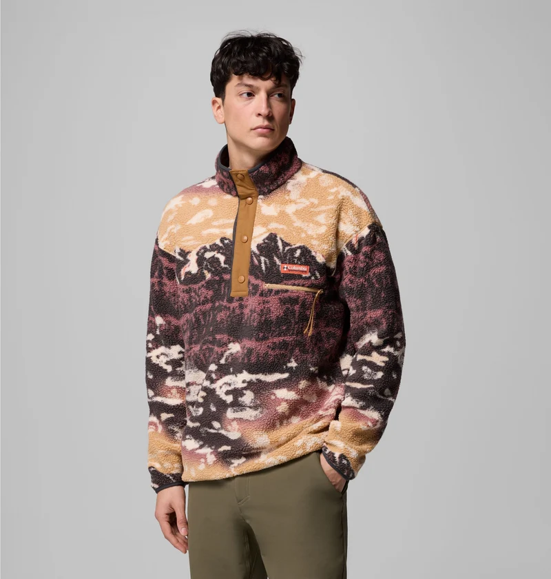 COLUMBIA Helvetia™ II Printed Half Snap Fleece Herren