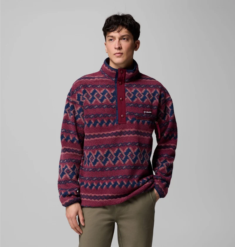 COLUMBIA Helvetia™ II Printed Half Snap Fleece Herren