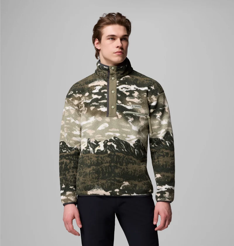 COLUMBIA Helvetia™ II Printed Half Snap Fleece Herren