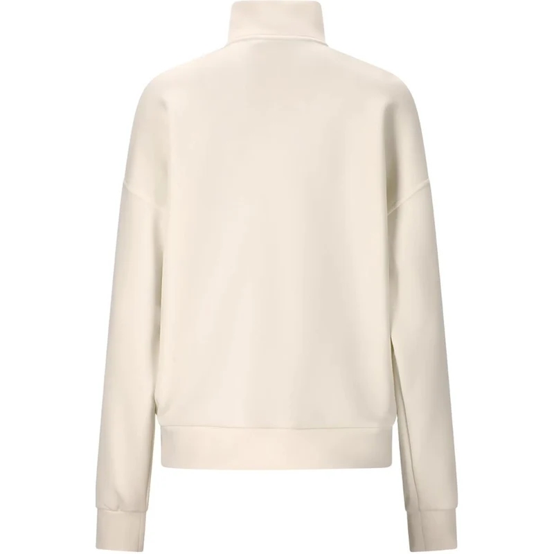Athlecia Jillnana Women Half Zip Sweat-Shirt - Vaporous Gray