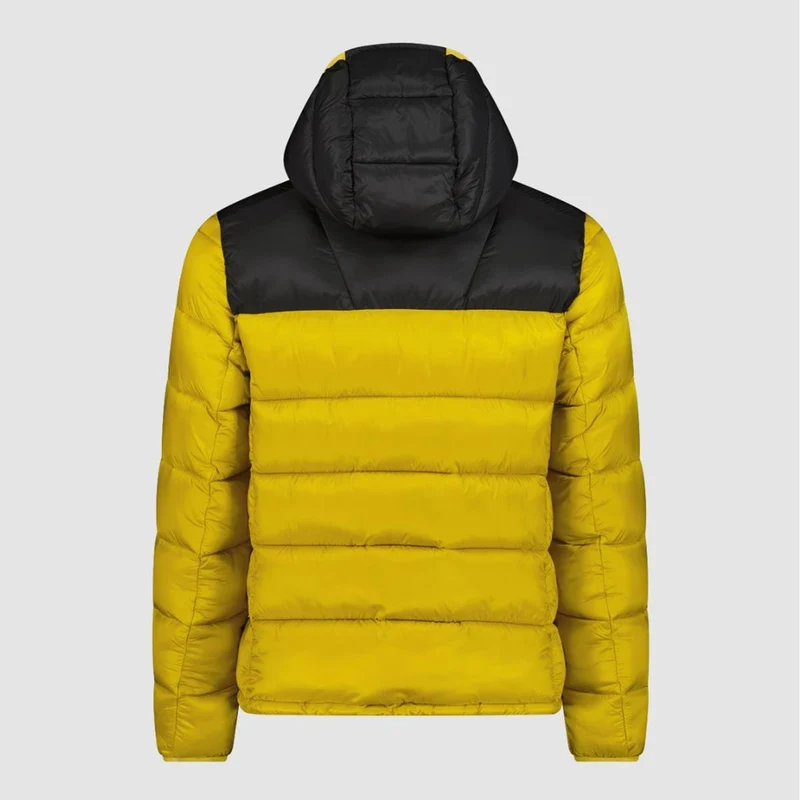 CMP Man Jacket Fix Hood - Gold Green