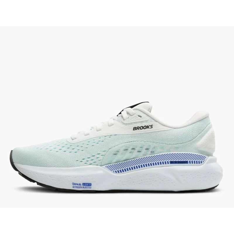 Brooks Adrenaline GTS 24 Damen Laufschuhe White Limpet Shell Amparo