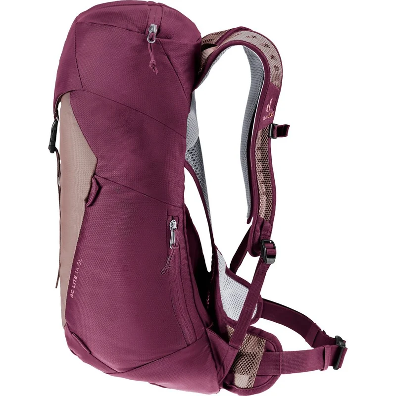 Deuter AC Lite 14 SL Damen Wanderrucksack ashrose cassis
