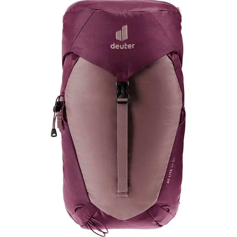 Deuter AC Lite 14 SL Damen Wanderrucksack ashrose cassis