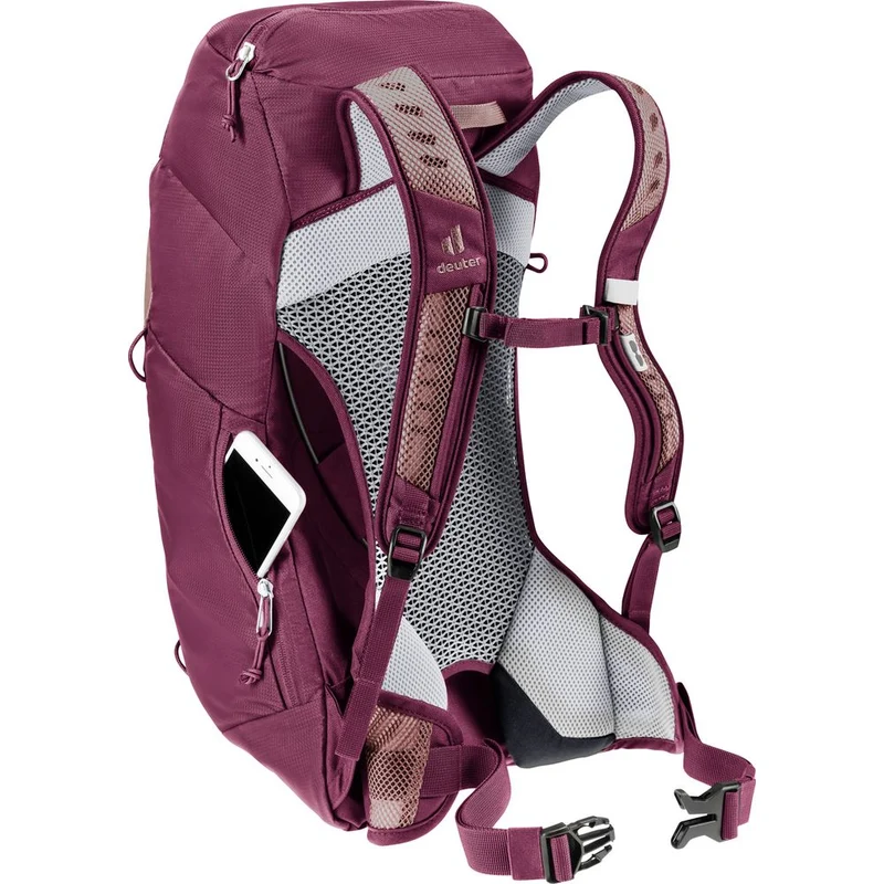 Deuter AC Lite 14 SL Damen Wanderrucksack ashrose cassis