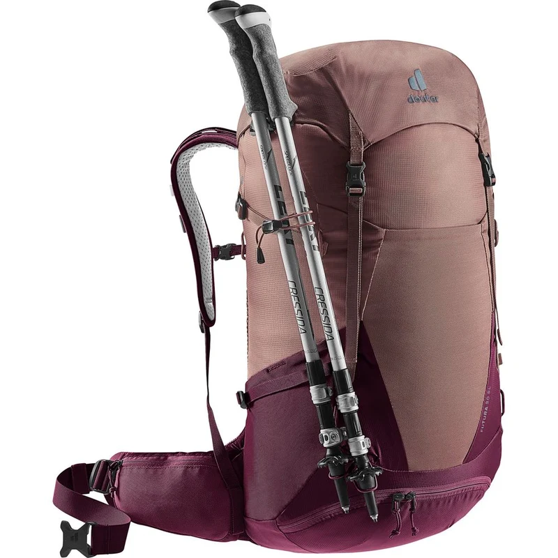 Deuter Futura 30 SL Damen Wanderrucksack ashrose cassis