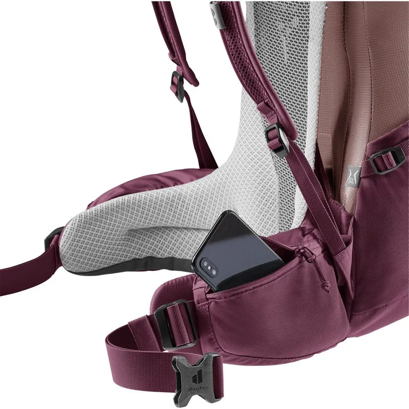 Deuter Futura 24 SL Damen Wanderrucksack ashrose cassis
