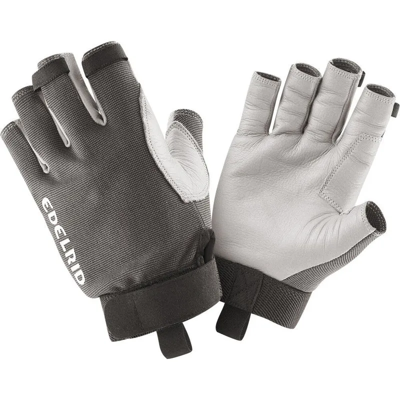 Edelrid Work Glove Open II Klettersteighandschuh titan