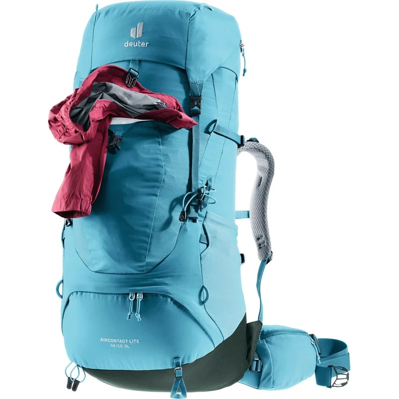 Deuter Aircontact Lite 45 + 10 SL Damen Trekkingrucksack lagoon ivy