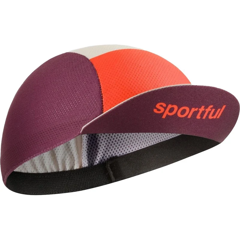Sportful Classic Cycling Cap bordeaux-cream-pompelmo