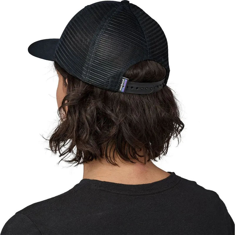 Patagonia P-6 Logo Lopro Trucker Cap black