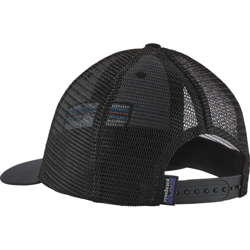 Patagonia P-6 Logo Lopro Trucker Cap black