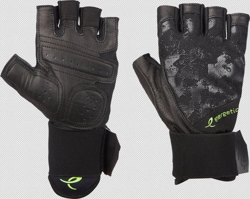 ENERGETICS Unisex Fahrradhandschuhe MFG750 aus Leder