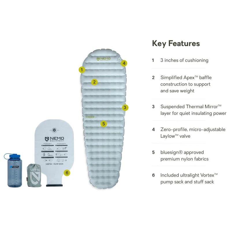 Nemo Tensor Elite Mummy Ultralight Sleeping Pad