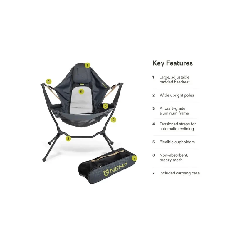 Nemo Stargaze Reclining Camp Chair