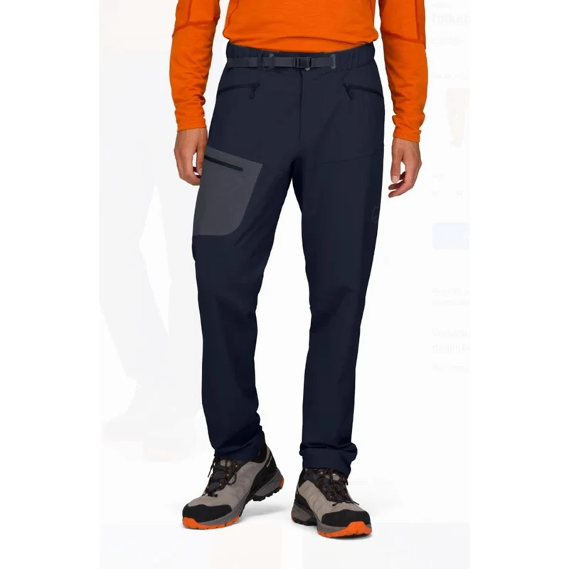 Norrøna Men's falketind flex1 Light Pants - caviar black
