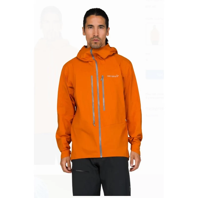 Norrøna Men's falketind dri1 Jacket - gold flame