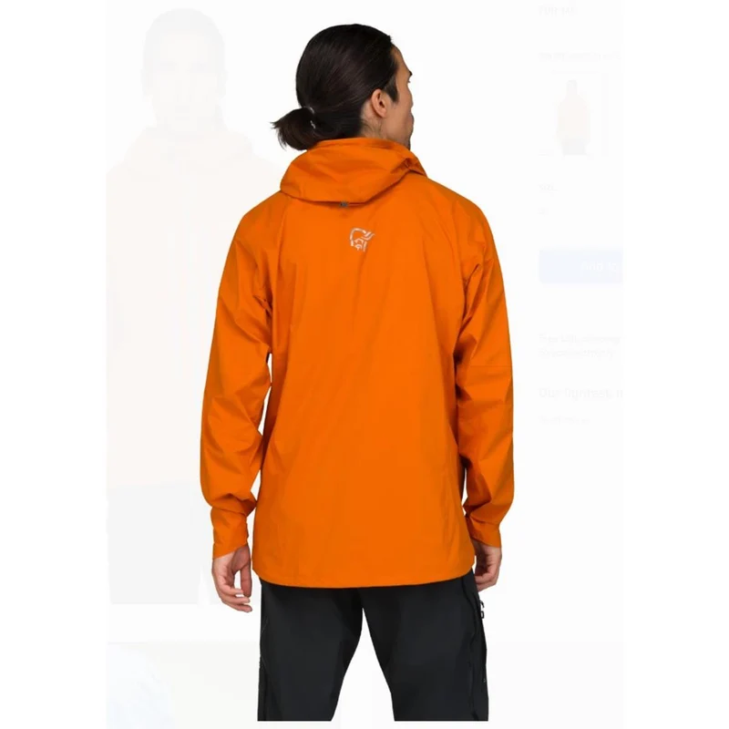 Norrøna Men's falketind dri1 Jacket - gold flame