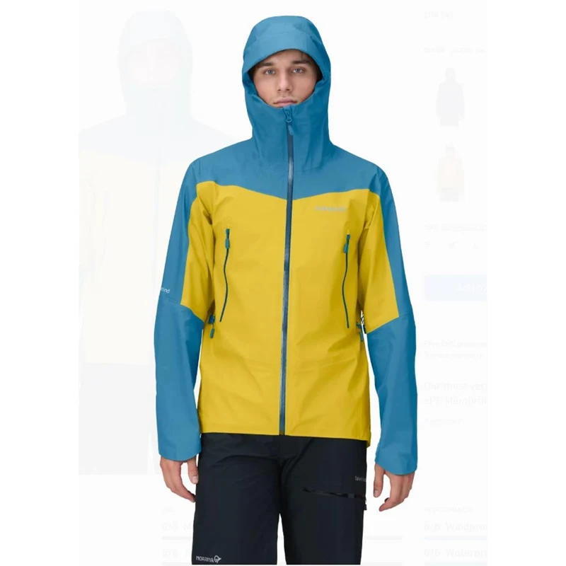 Norrøna Men's falketind Gore-Tex Jacket - calendula