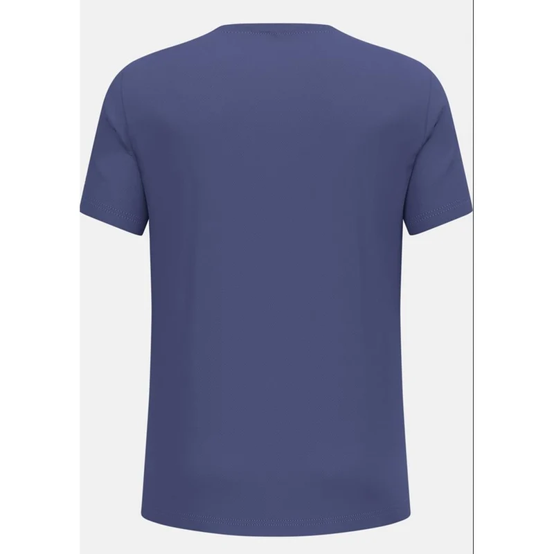 Odlo F-Dry T-Shirt mit Bergkamm-Print - skipper blue