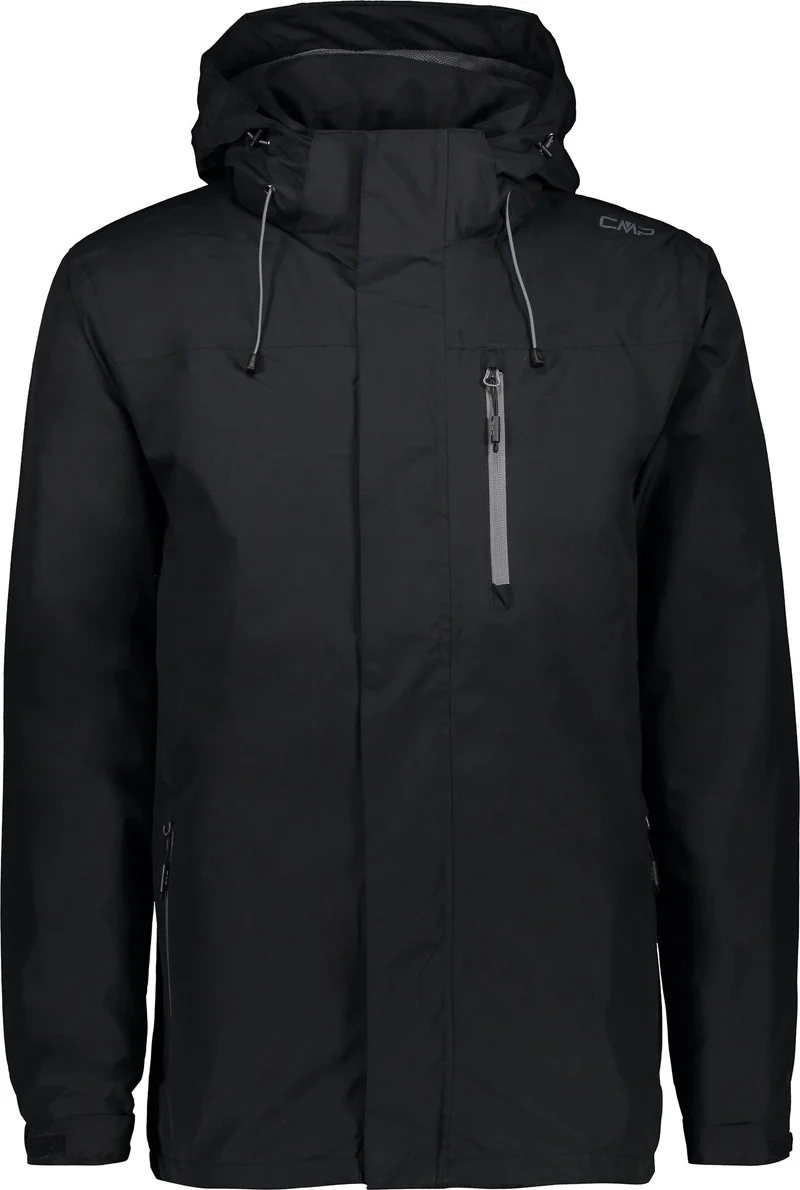 CMP Herren Regenjacke Zip Hood mit Belüftung