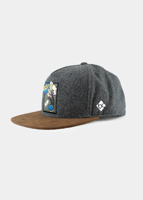 BAVARIAN CAPS Popeye Flat Kappe mit Stickapplikation