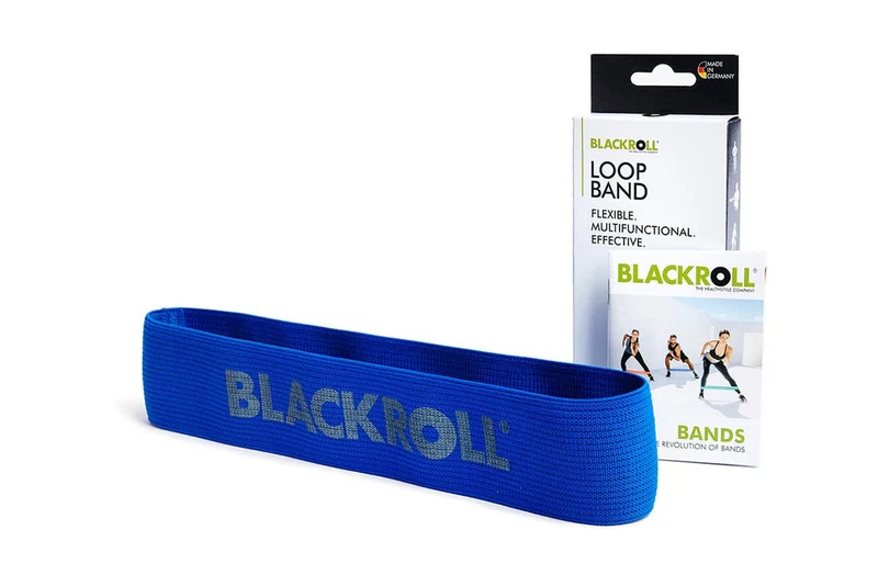 BLACKROLL Fitnessband Loop Band blau – stark & allergikerfreundlich