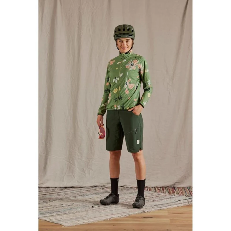 Maloja Seis Printed Cycle pastel clover flora Damen Radjacke