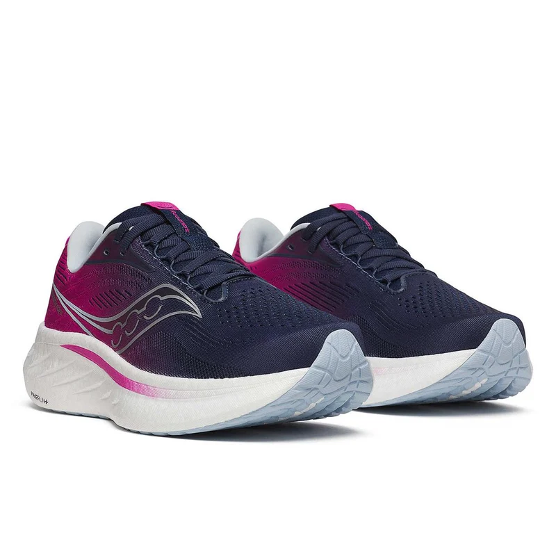 Saucony Ride 18 Women navy fuchsia