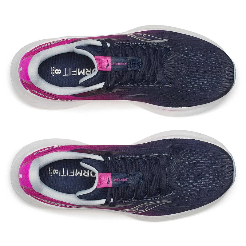 Saucony Ride 18 Women navy fuchsia