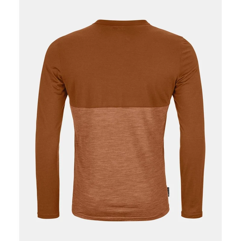 ORTOVOX 150 COOL LOGO LS M - bristle brown