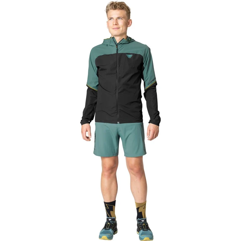 Dynafit Alpine Wind Jkt Herren Windjacke atlantic