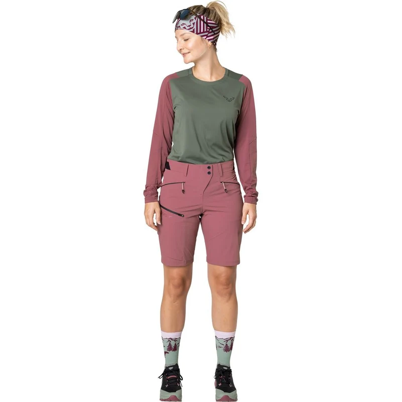 Dynafit Transalper DST dark rose Damen Shorts