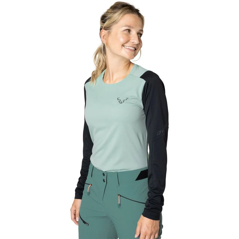 Dynafit Transalper L/s jadelite Damen Longsleeve