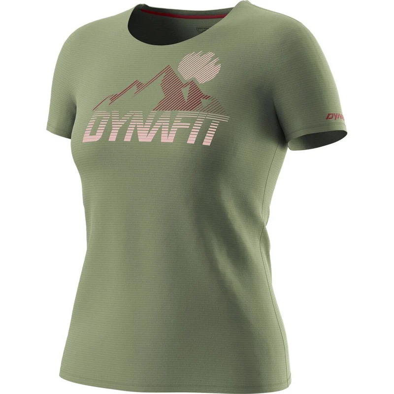 Dynafit Transalper Graphic sage Damen T-Shirt