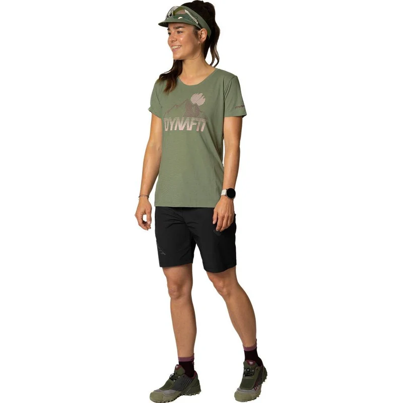 Dynafit Transalper Graphic sage Damen T-Shirt