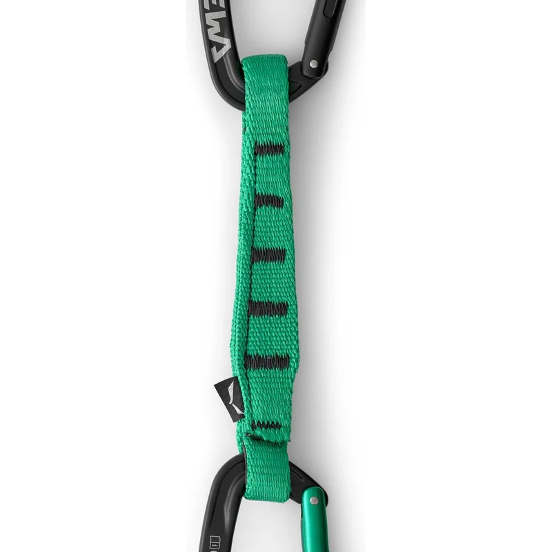 Salewa Ortles Str/bnt 170 QD black irish green Expresskarabiner