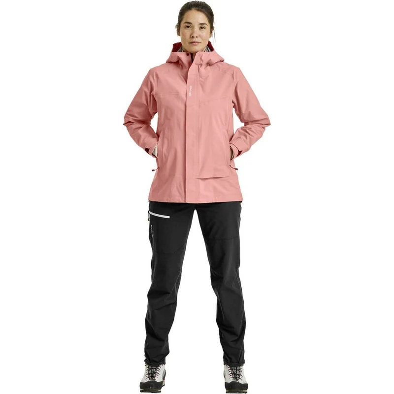 Ortovox Seceda 3L Damen Hardshelljacke arctic grey