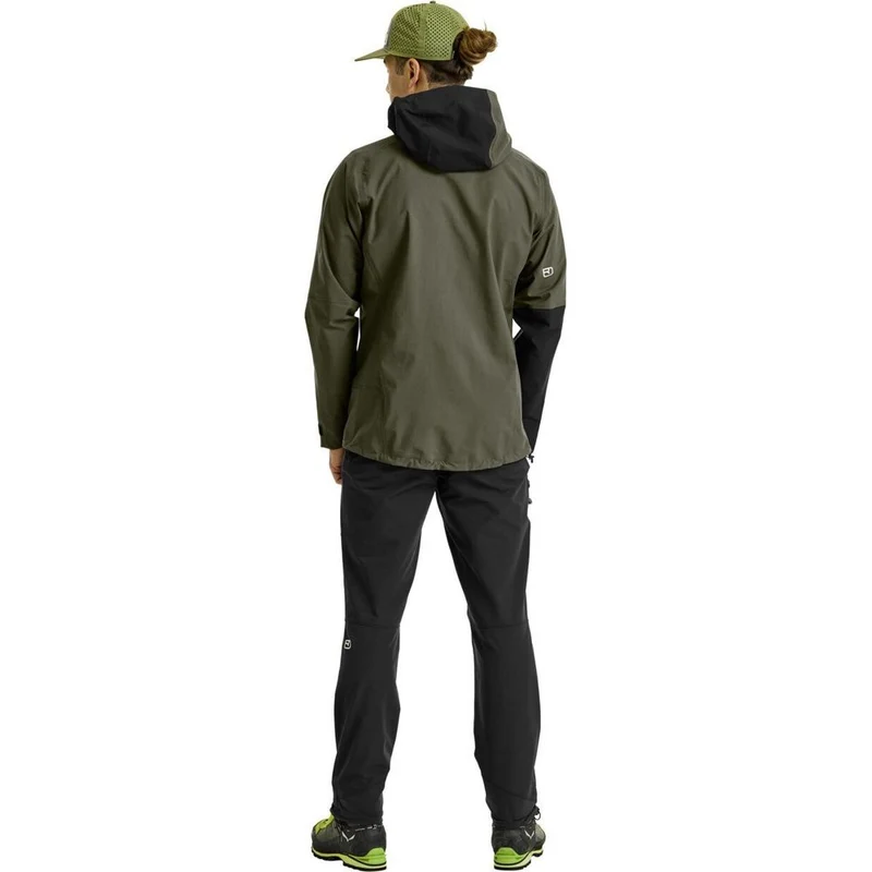 Ortovox Seceda 3L Herren Hardshelljacke dark arctic grey