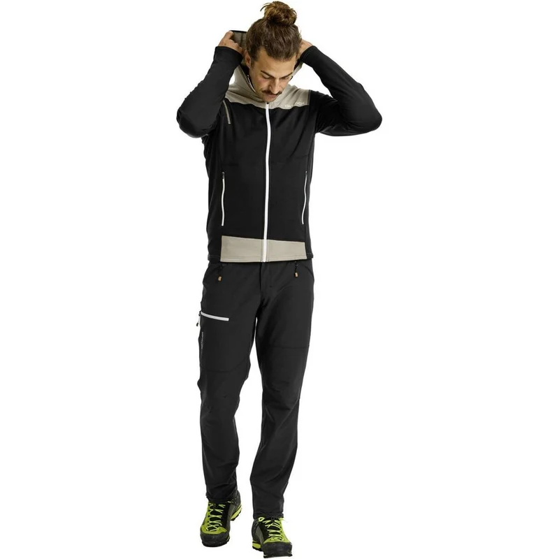 Ortovox Fleece Light Hoody Herren Fleecejacke black raven