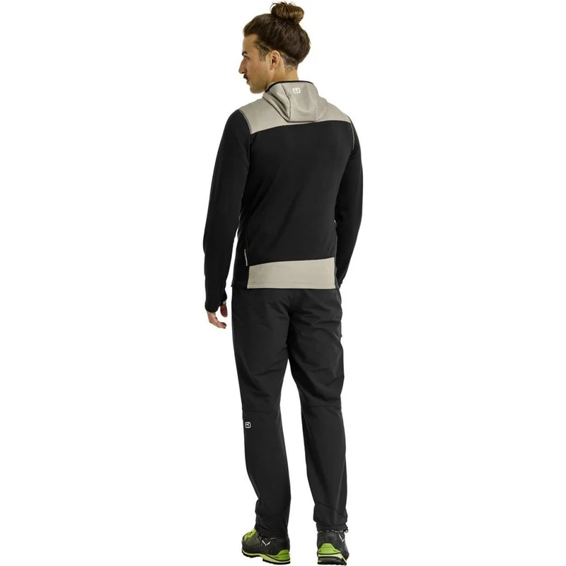 Ortovox Fleece Light Hoody Herren Fleecejacke black raven