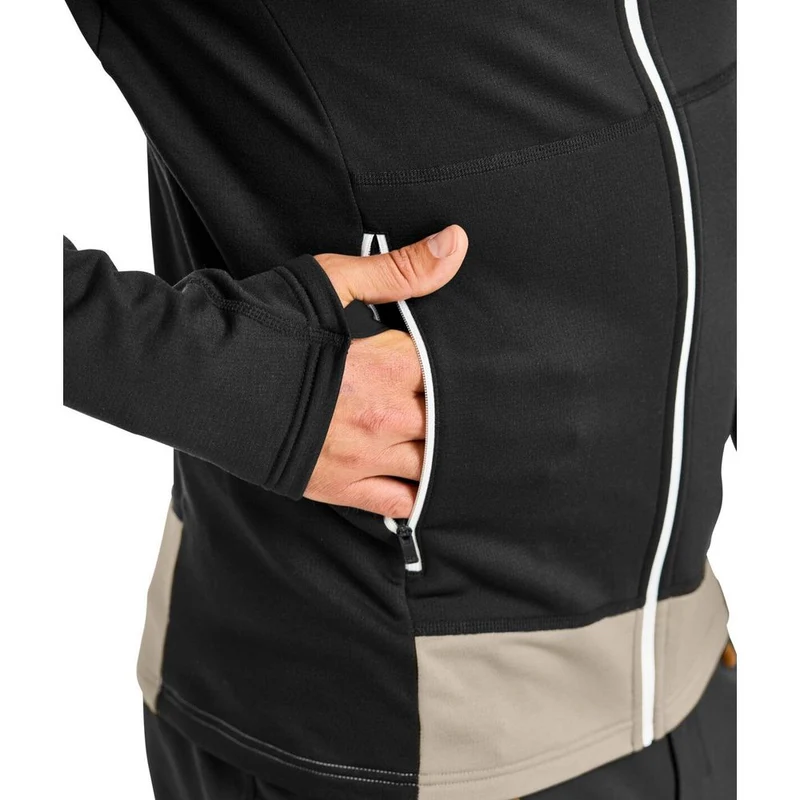 Ortovox Fleece Light Hoody Herren Fleecejacke black raven
