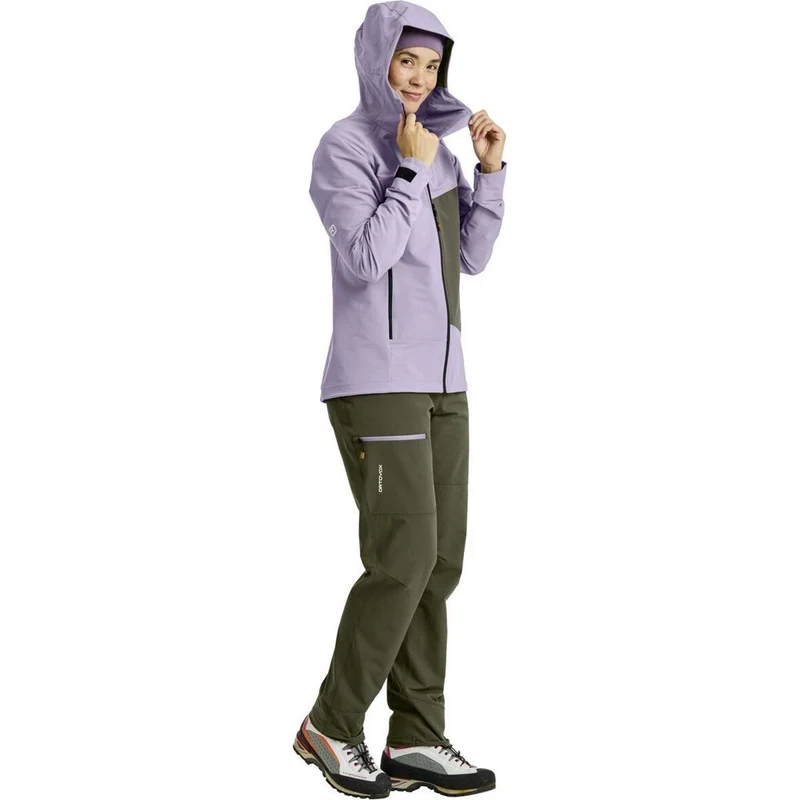 Ortovox Seceda Damen Softshelljacke glacier grey